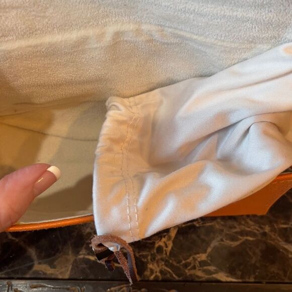 Tory Burch Orange ? Case with Drawstring Bag! main image 9